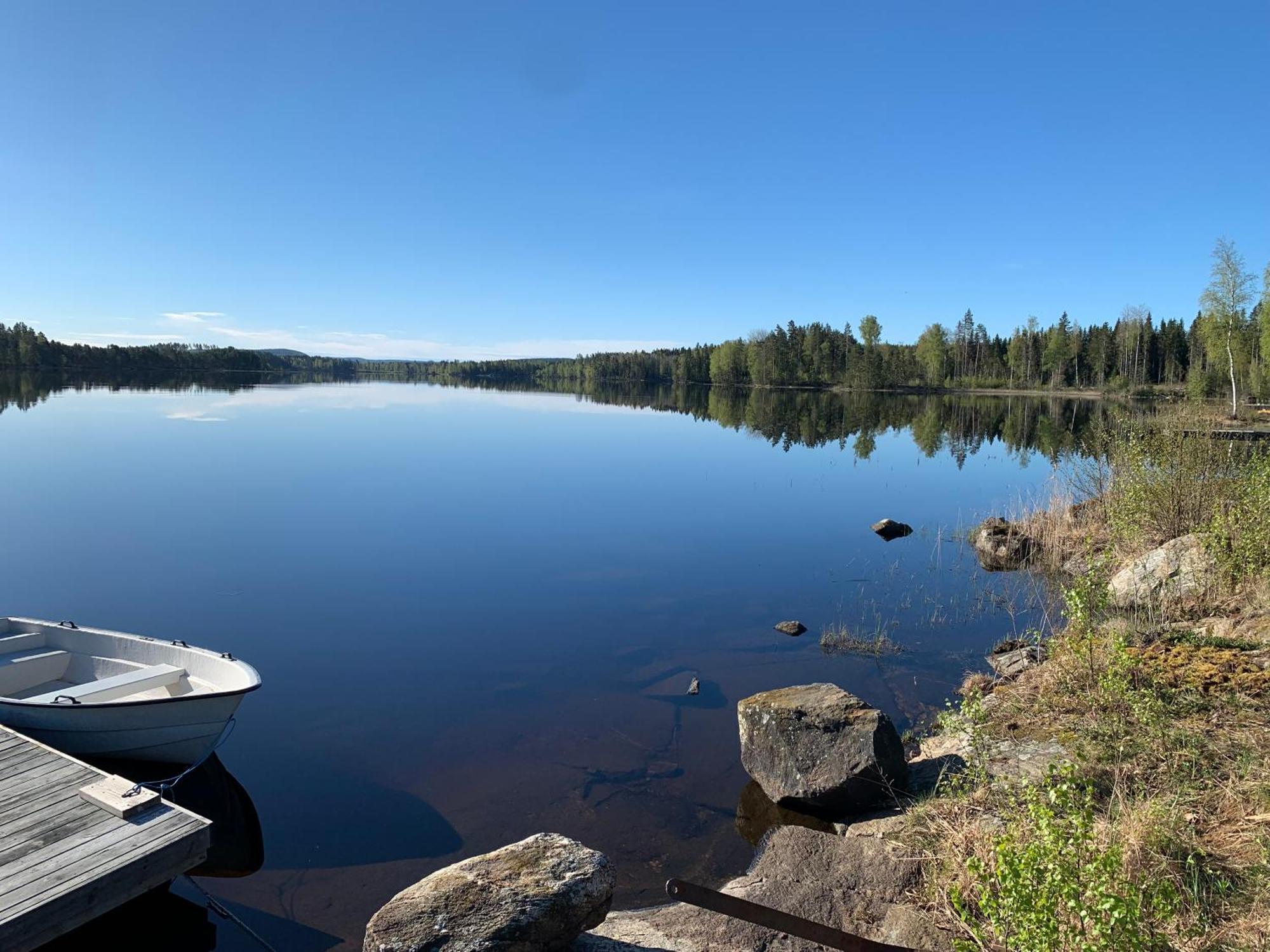Cozy Cottage By The Lake, Charlottenberg Åmotfors Exteriér fotografie